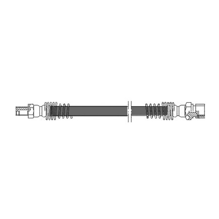 Centric Parts Brake Hose, 150.37311 150.37311